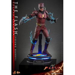 Figura The Flash Joven Barry Allen Deluxe Version Hot Toys Escala 1:6