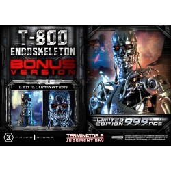 Estatua  T800 Endoskeleton Deluxe Bonus Version Terminator 2: Judgment Day  Prime 1 Studio