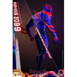 Figura Spiderman 2099 Spider-Man Cruzando el Multiverso Hot Toys