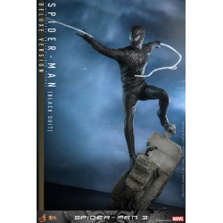 Figura Spiderman 3 Traje Negro Black Suit Deluxe Version Hot Toys