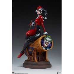 Estatua Harley Quinn y Joker Diorama Sideshow