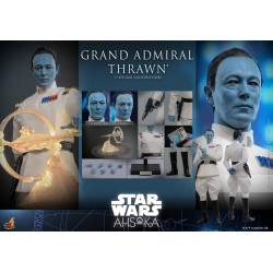 Figura Gran Almirante Thrawn Star Wars: Ahsoka Escala 1:6 Hot Toys