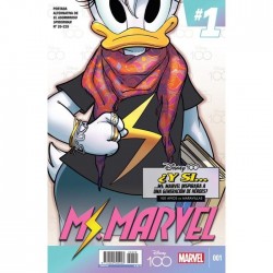 El Asombroso Spiderman 20 (Portada Alternativa Disney 100 - Ms. Marvel)