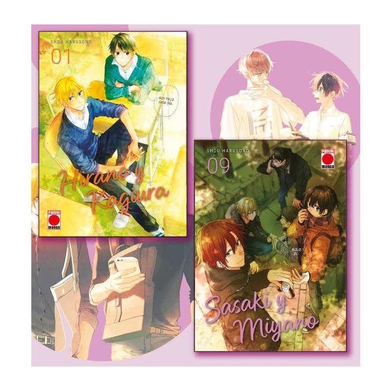 Hirano y Kagiura 1 + Sasaki y Miyano 9 (portada alternativa)