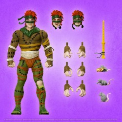 Figuras Tortugas Ninja Ultimates Wave 11 Super7 Set Completo