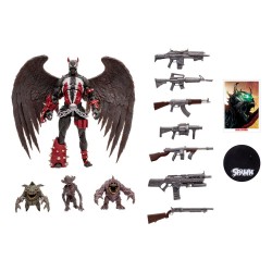 Figura Megafig King Spawn with Wings and Minions 30 cm