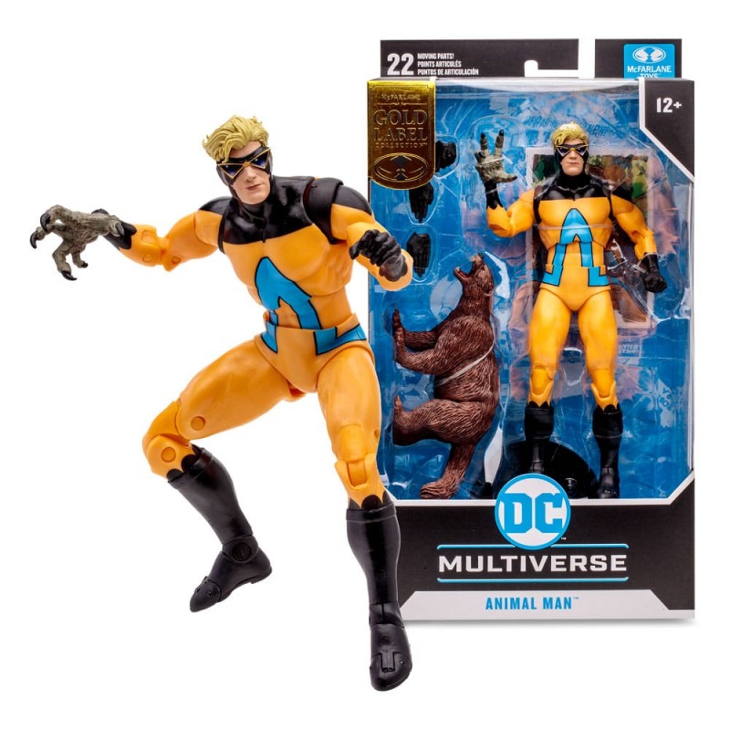 Figura  Figura Animal Man (Gold Label)  DC Multiverse McFarlane Toys