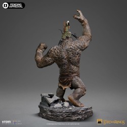 Estatua Troll De Las Cavernas Y Legolas Deluxe 1/10 Art Scale Iron Studios