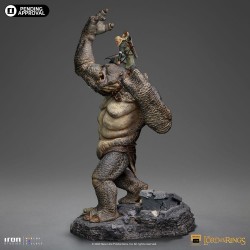 Estatua Troll De Las Cavernas Y Legolas Deluxe 1/10 Art Scale Iron Studios