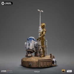 Estatua C-3PO y R2D2 Deluxe Art Scale 1/10 Iron Studios