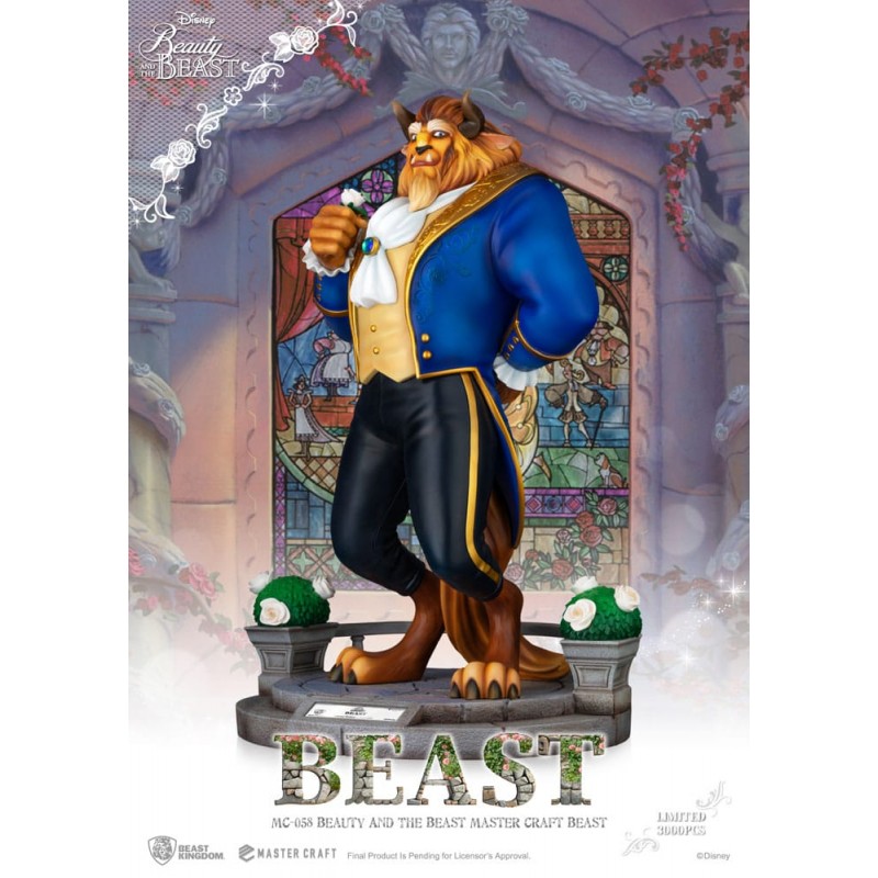 Estatua Bestia La Bella Y La Bestia Master Craft Beast Kingdom