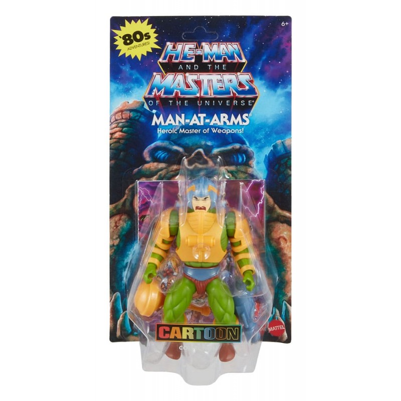 Figura Man-At-Arms Cartoon Collection Masters of the Universe Origins Mattel