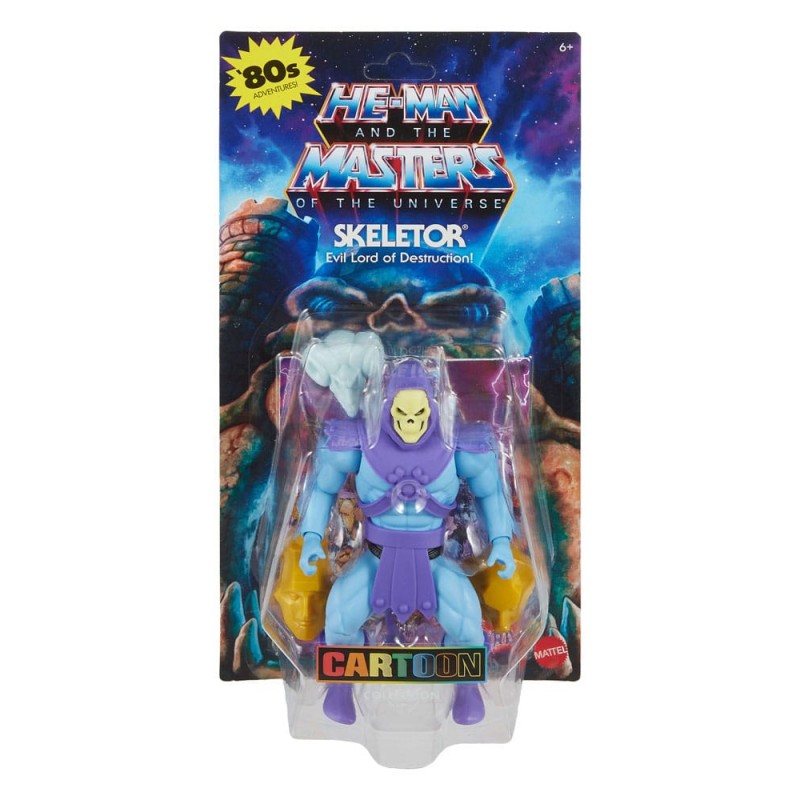 Figura Skeletor  Cartoon Collection Masters of the Universe Origins Mattel