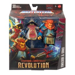 Pack de 2 Figuras Gwildor & Orko Masters of the Universe: Revolution  Masterverse Mattel