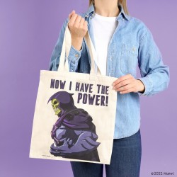 Bolsa Tote Bag Skeletor 'Now I Have The Power' Masters Del Universo (Tela 100% Algodón)
