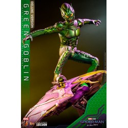 Figura Duende Verde Deluxe Version Green Goblin Spiderman No Way Home Escala 1:6 Hot Toys