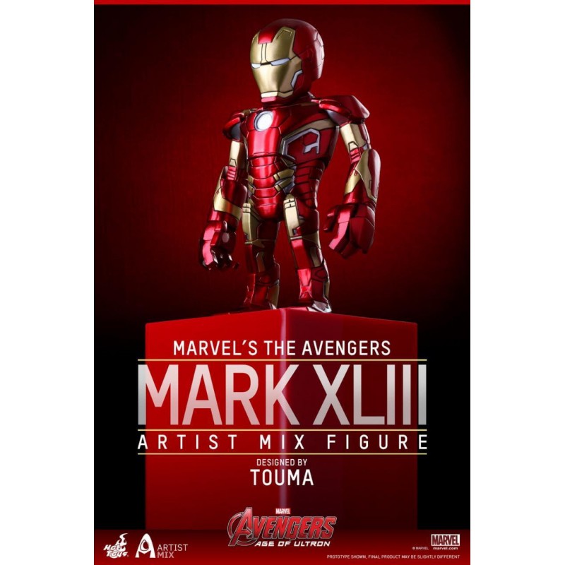 Figura Iron Man Mark XLIII Artist Mix Hot Toys Avengers