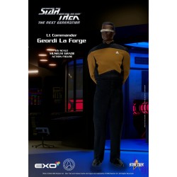 Figura Geordi La Forge Essential Version Star Trek: The Next Generation Escala 1:6 Exo-6