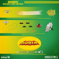 Figura Robin Golden Age Edition One:12 Collective Mezco