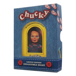 Lingote Chucky el muñeco diabólico con Spell Card Chucky Limited Edition