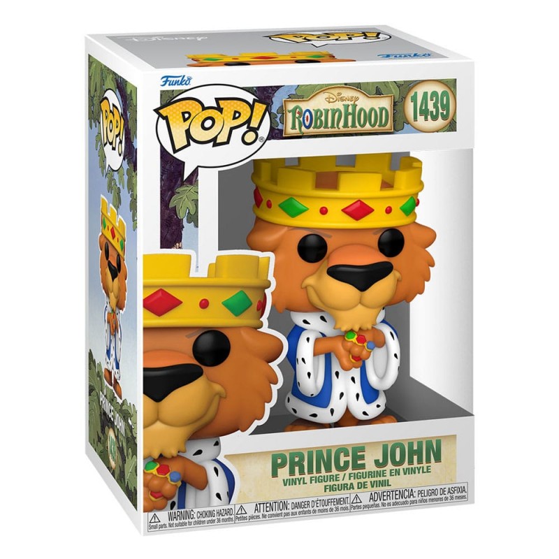 Figura Prince John Robin Hood Disney POP Funko 1439