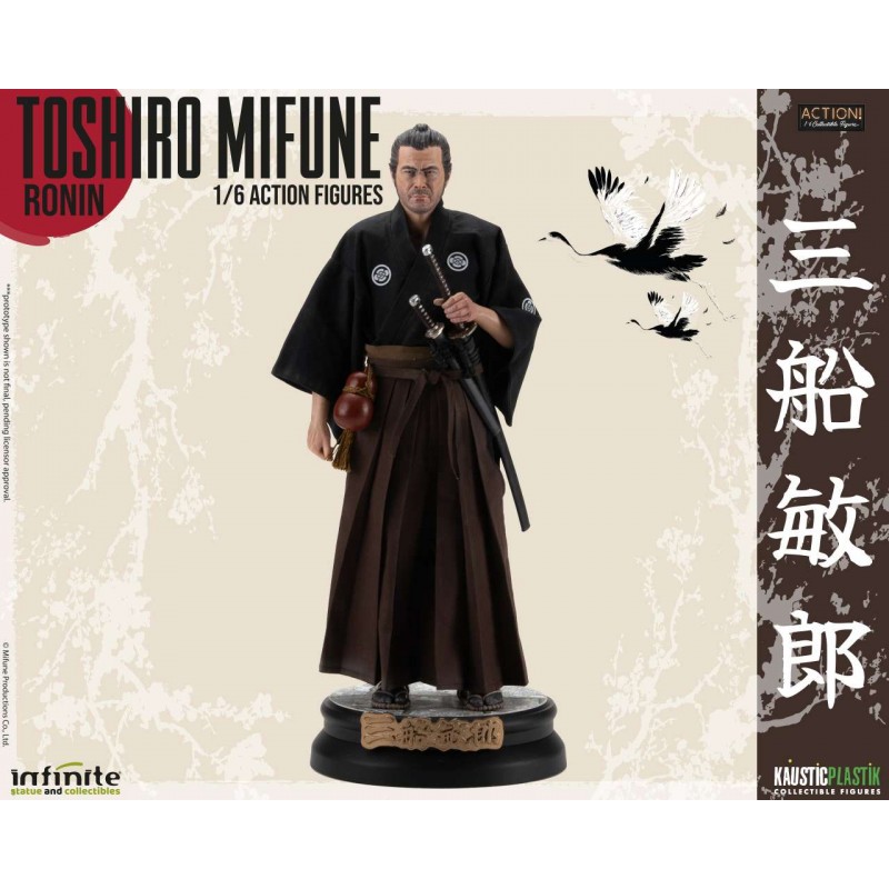 Fifura Toshiro Mifune Ronin 1/6 Infinite Statue Kaustic Plastik