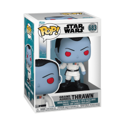 Figura Grand Admiral Thrawn 'Bobble-Head' Star Wars Ahsoka POP Funko 683