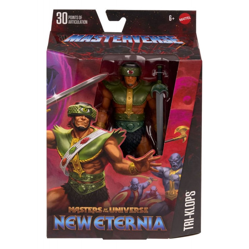 Figura Tri-Klops New Eternia Masterverse Masters of the Universe  Mattel