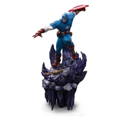 Estatua Capitán América Deluxe 1/10 Iron Studios