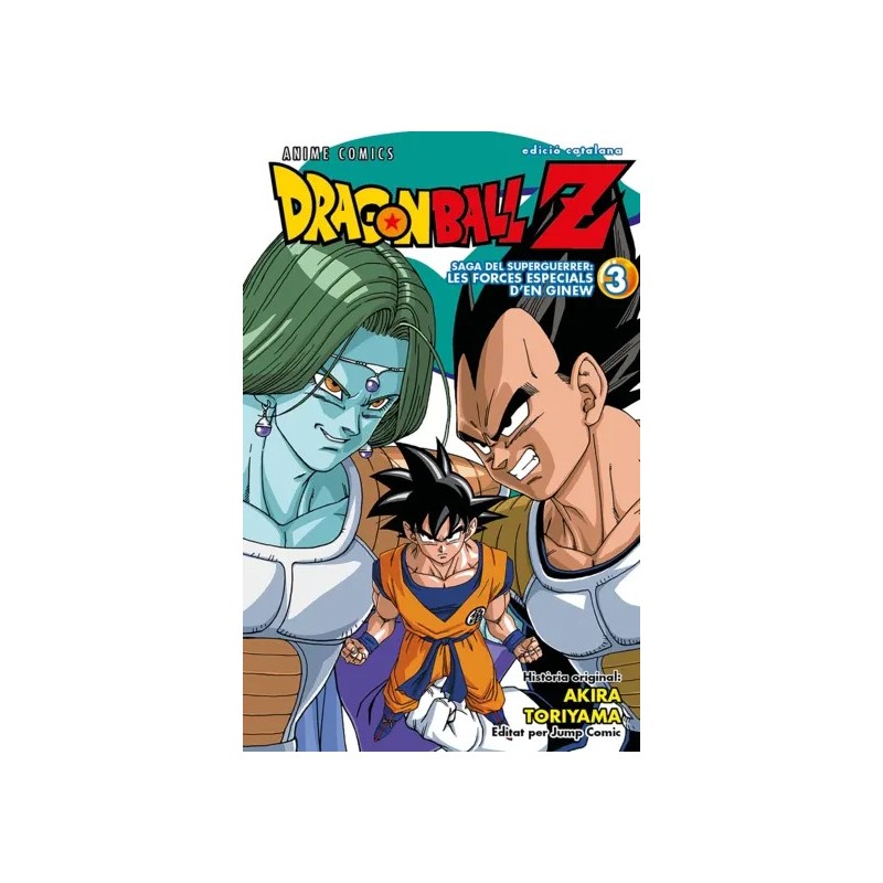 Bola de Drac Z Anime Comics Forces Especials Ginew 3 (Català)