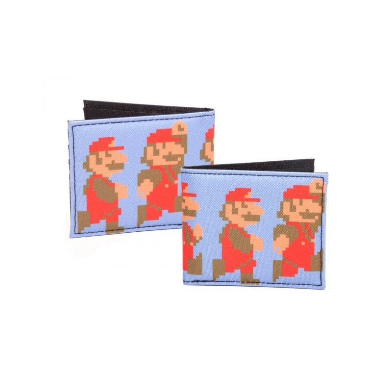 Cartera - Billetera Píxel Mario Nintendo 