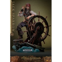Figura Jack Sparrow Deluxe Piratas del Caribe: La Venganza de Salazar Escala 1/6 DX38 Hot Toys