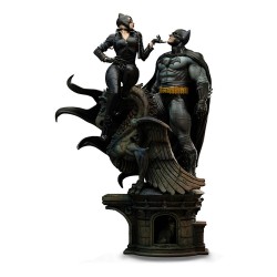 Diorama Batman & Catwoman Escala 1/6 Iron Studios