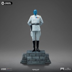 Estatua Grand Admiral Thrawn Star Wars Ahsoka Art Scale Escala 1/10 Iron Studios