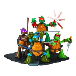 Pack 4 Figuras Tortugas Ninja Originales Boti