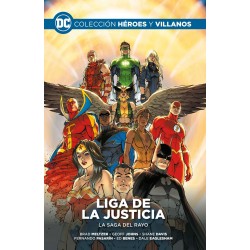 Colección héroes y villanos vol. 56: Liga de la Justicia - La saga del rayo