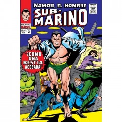 Biblioteca Marvel Namor, el Hombre Submarino 2. 1966-67