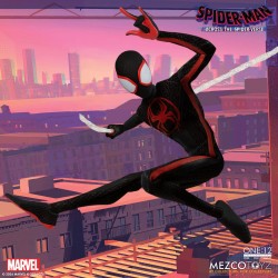 Figura Spiderman Miles Morales Collective Re-Run Mezco