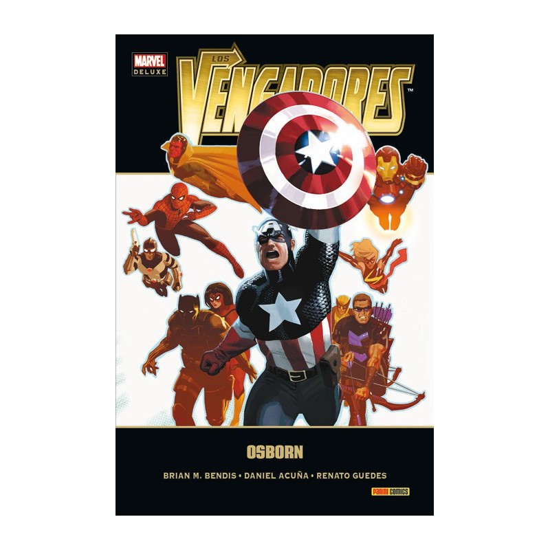 Los Vengadores 4 Osborn Marvel Deluxe Panini Comics