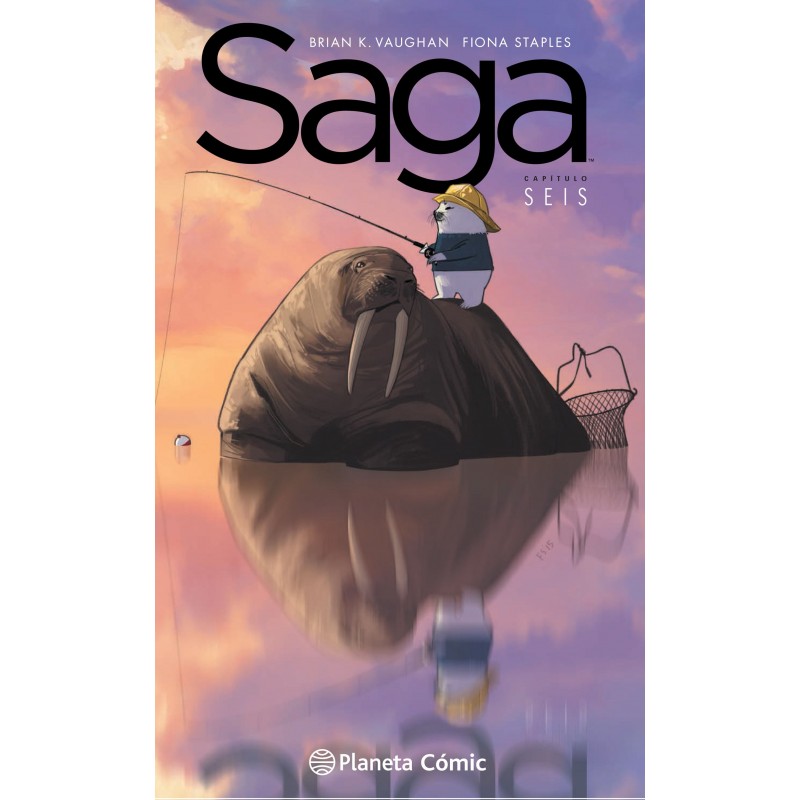 Saga 6 Planeta Comic Vaughan Staples
