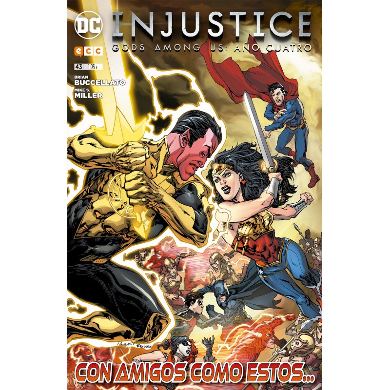 Injustice gods among us 43 ECC Comics videojuego