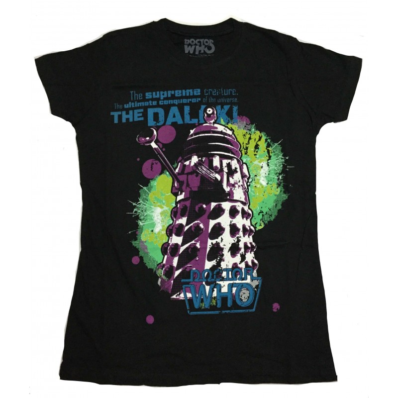 Camiseta Doctor Who Dalek Chica Comprar Oficial