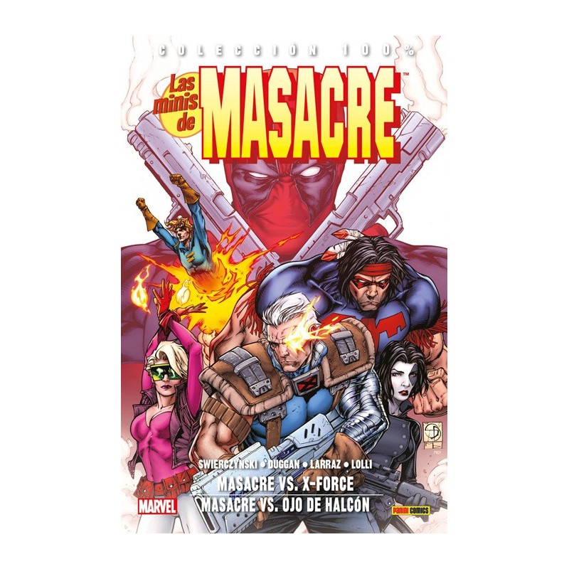 Las Minis de Masacre 5. Vs X-Force / Vs Ojo de Halcón 100% Marvel