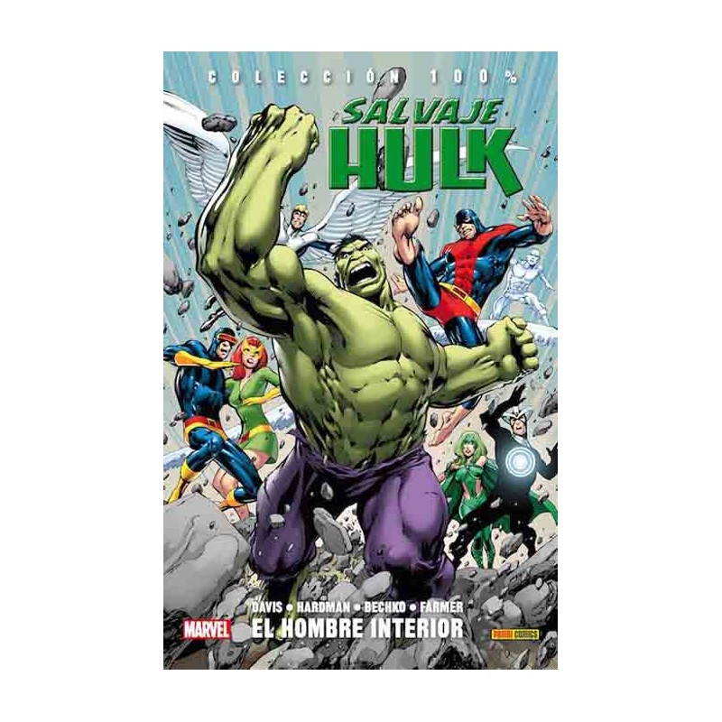 Salvaje Hulk 1 El Hombre Interior Panini Comics Marvel Alan Davis