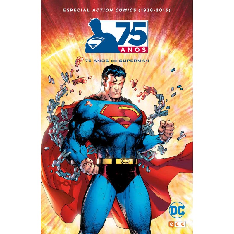 Cómic 75 años de Superman Action Comics 1938-2013 ECC Ediciones