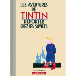 Tintin au pays des soviets reporter Color Edición Lujo Frances