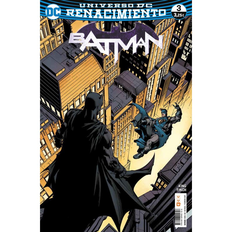 Batman 58 ECC Comics DC Renacimiento