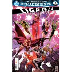 Liga de la justicia 58 Renacimiento ECC Ediciones DC Comics
