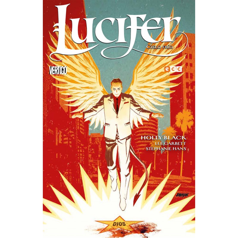 Lucifer Cielo Frío Vertigo DC Comics ECC Ediciones