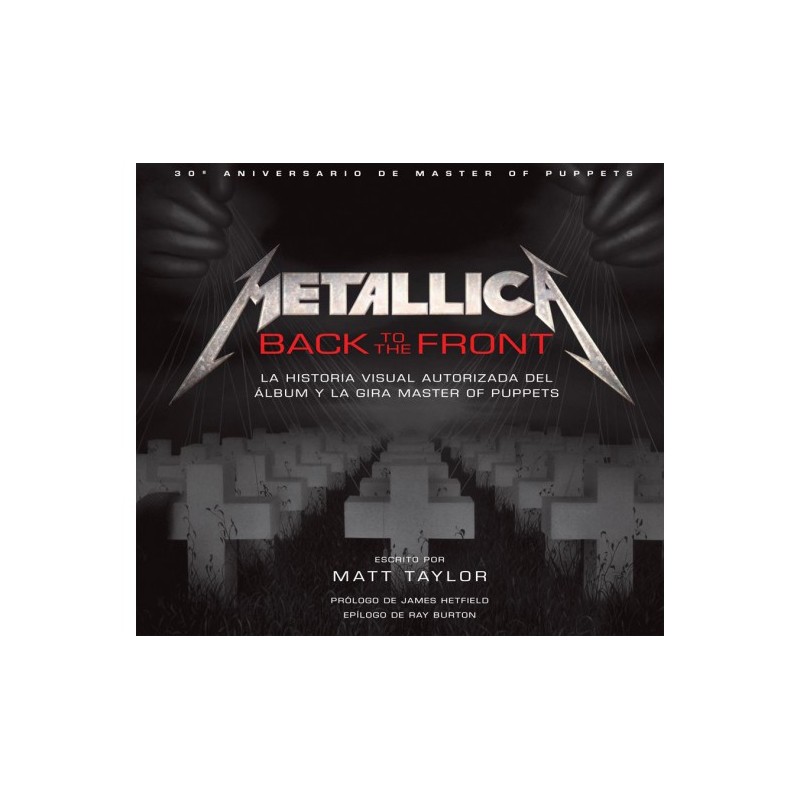 Libro Metallica Back to the Front Master of Puppets Norma Editorial